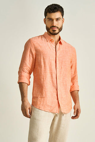 Ilot, Linen shirt, Ref.SH79041, Ilot/Men, Linen, Shirt Men