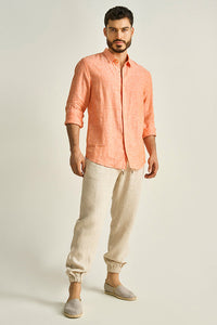 Ilot, Linen shirt, Ref.SH79041, Ilot/Men, Linen, Shirt Men