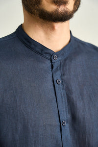 Ilot, Linen shirt, Ref.SH83041, Ilot/Men, Linen, Shirt Men