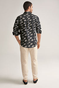 Îlot, Cotton/linen shirt, Ref.SH90042, Linen, Shirt Men