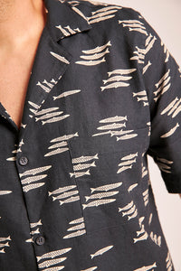 Îlot, Cotton/linen shirt, Ref.SH91042, Linen, Shirt Men
