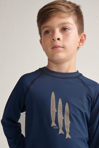 Îlot, Lycra kids shirt, Ref.LK01P42, LK01G42, Îlot/Men, Kids