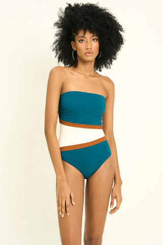 Balneaire, Bandeau one piece, Ref.0E06033, Swimwear, One Piece