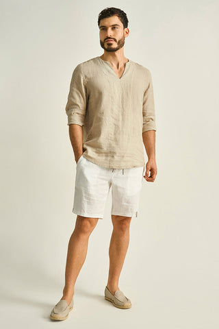 Ilot, Linen shorts, Ref.BH41041, Îlot/Men, Linen,Shorts Men