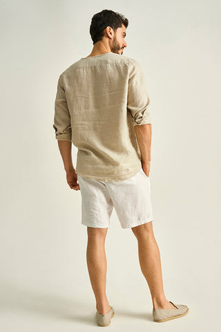 Ilot, Linen shorts, Ref.BH41041, Îlot/Men, Linen,Shorts Men