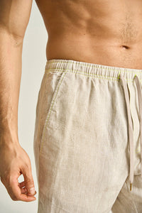 Ilot, Linen shorts, Ref.BH42041, Îlot/Men, Linen,Shorts Men