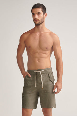 Îlot, Cargo shorts, Ref.BH46042, Linen, Shorts Men