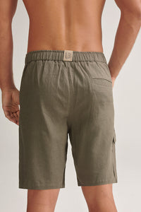 Îlot, Cargo shorts, Ref.BH46042, Linen, Shorts Men