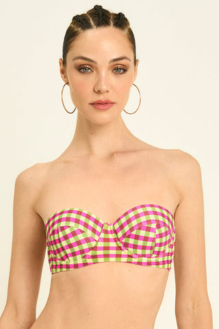 Balneaire, Retro Bikini Top, Ref.0B13033, Swimwear, Bikini Tops