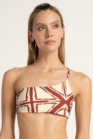 Balneaire, One shoulder bikini top, Ref.0B79041, Swimwear, Bikini Tops